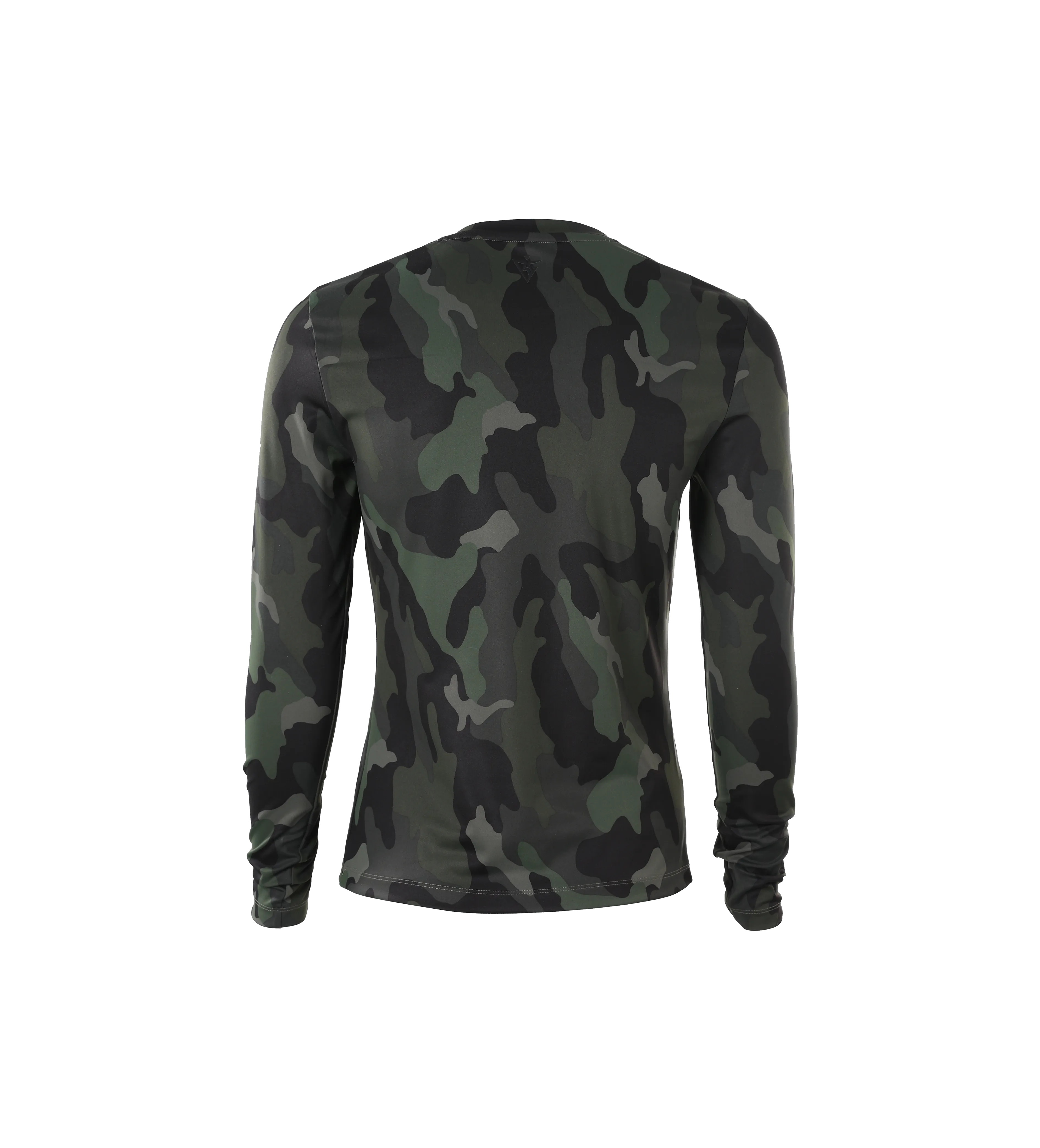 Men's Long Sleeves Camouflage Muscle Shirt