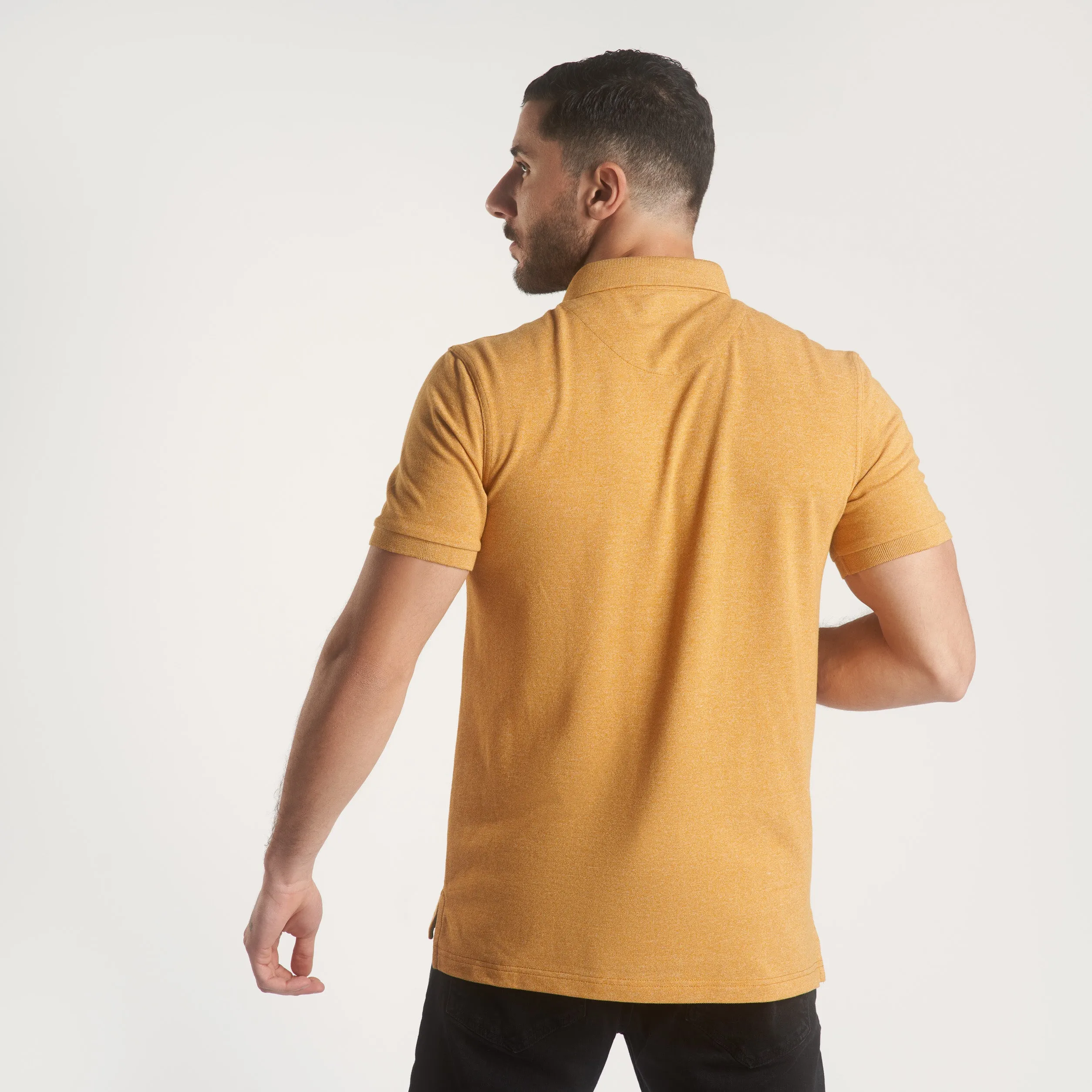 Mustard Jaspe Short Sleeves(41)