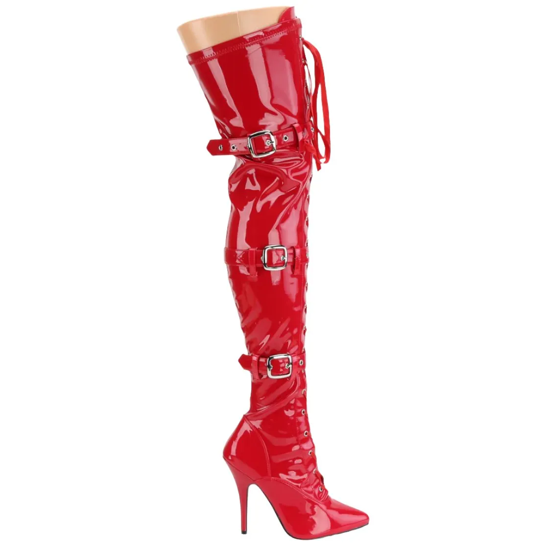 Pleaser SEDUCE-3028 Boots Red