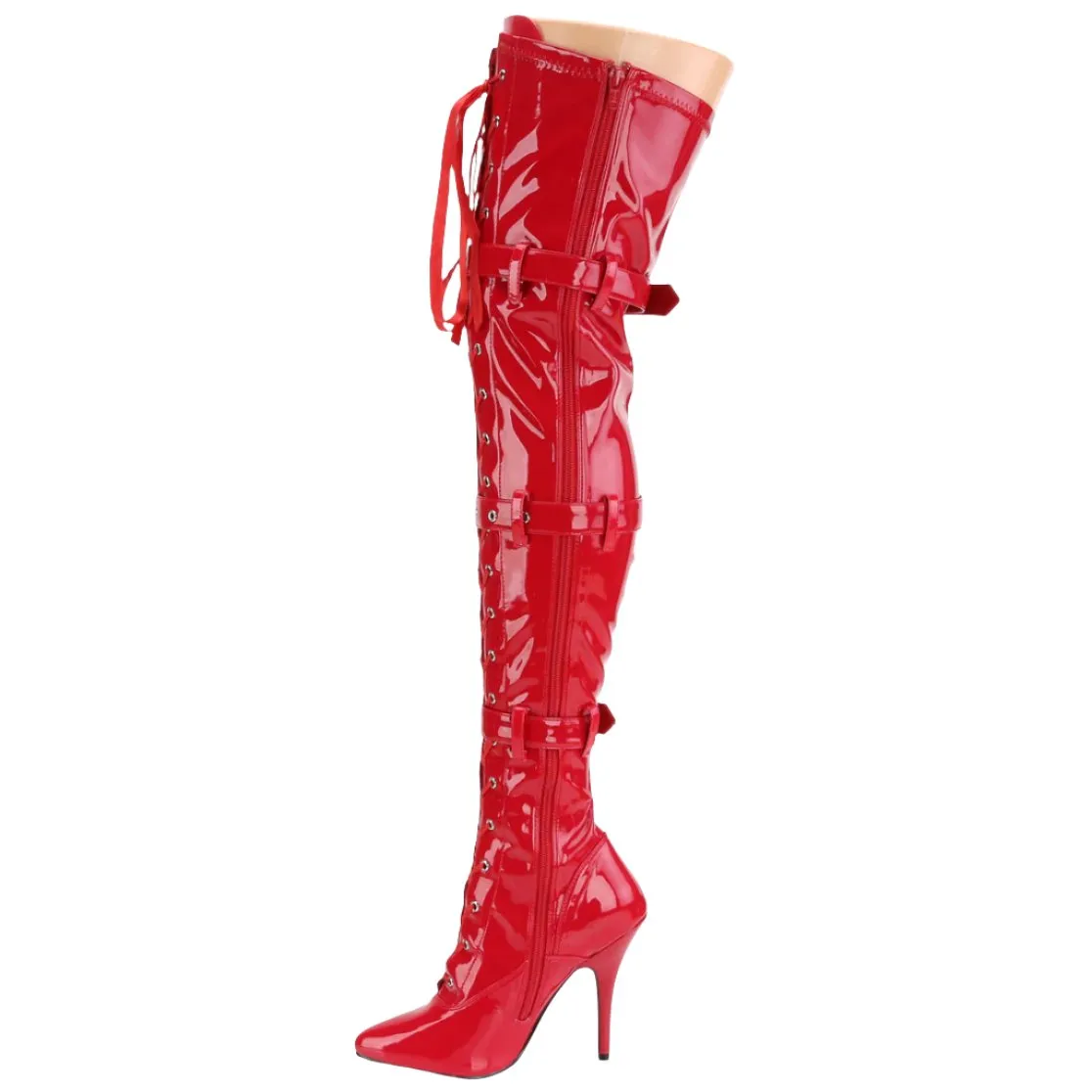 Pleaser SEDUCE-3028 Boots Red