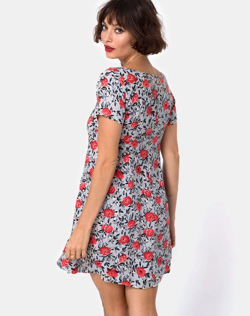 Ruchi Dress in Blooming Rose