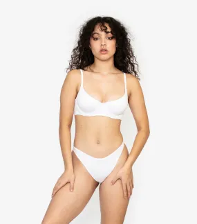 The Basics Underwire Bra -  White